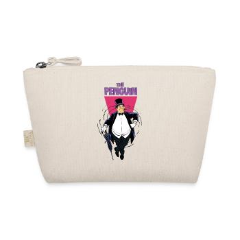 DC Comics Batman Bösewicht Pinguin Vintage - Bio-Täschchen - Natur - Vorne