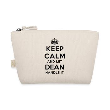 keep calm and let dean handle it - Organic Pouch - nature - Front