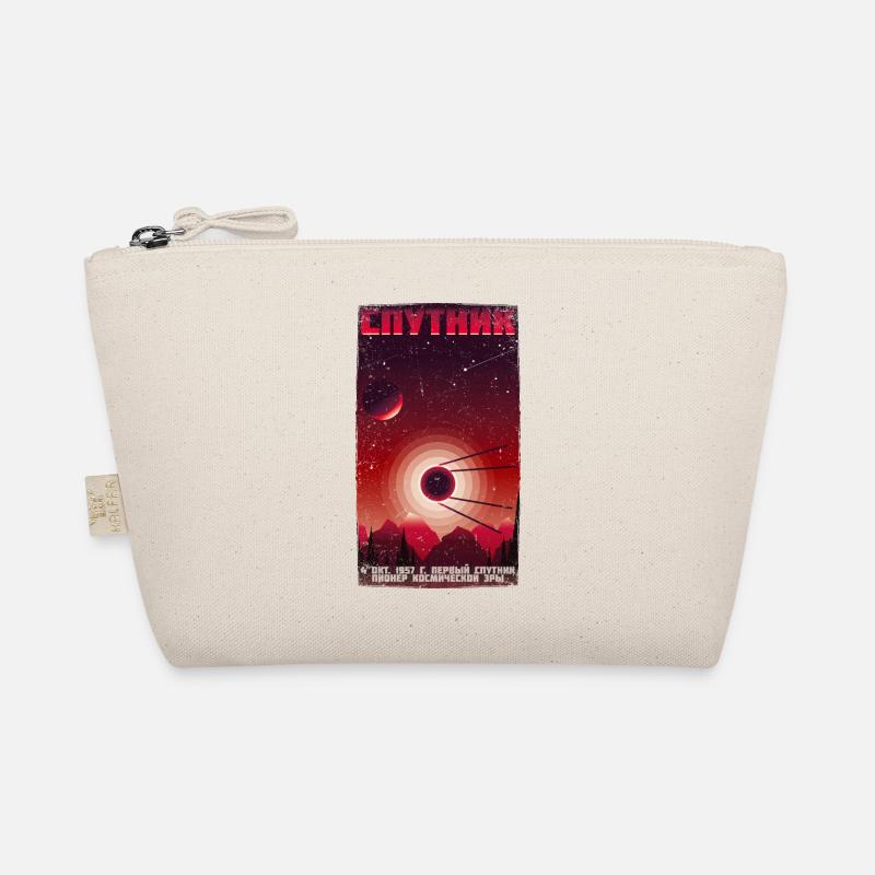 SPUTNIK Satellite Vintage Poster - Soviet Union Organic Pouch