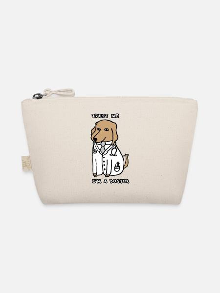 DOGTOR marron / blanc - Croyez-moi, je suis un Dogtor - Trousse biologique - nature