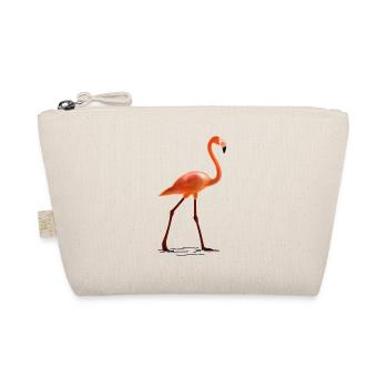 Flamingo - Bio-Täschchen - Natur - Vorne