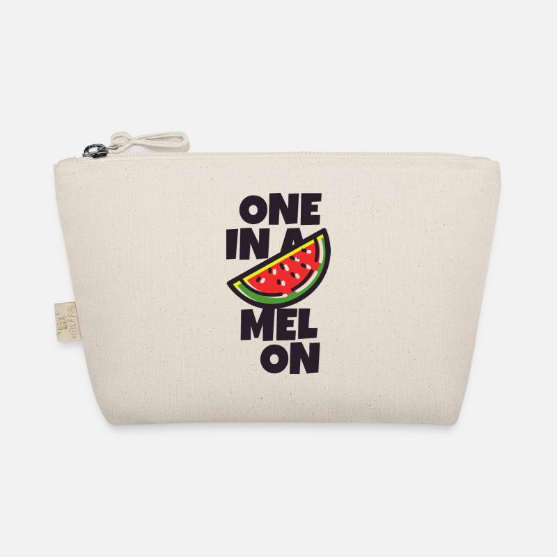 Einer in einer Melone - Bio-Täschchen - Natur