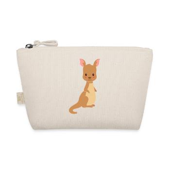Kangourou mignon - Trousse biologique - nature - Devant