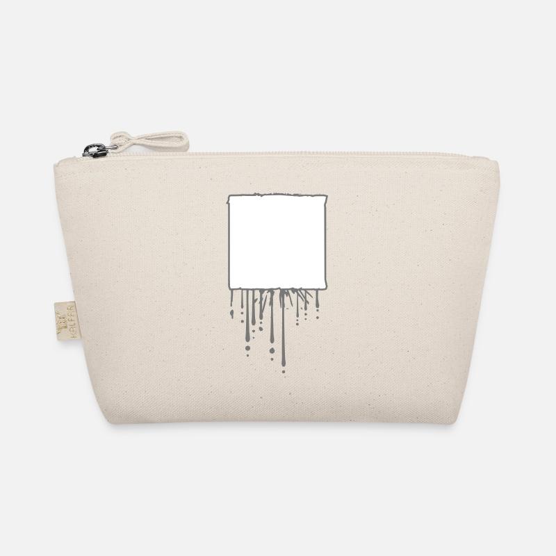 Square Rectangle Square Gray Text Field Shield R Organic Pouch