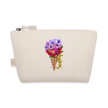 Blumen Eistüte Bouquet - Organic Pouch - nature - Front