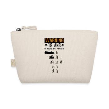18 ans anniversaire permis conduire accident renve - Trousse biologique - nature - Devant