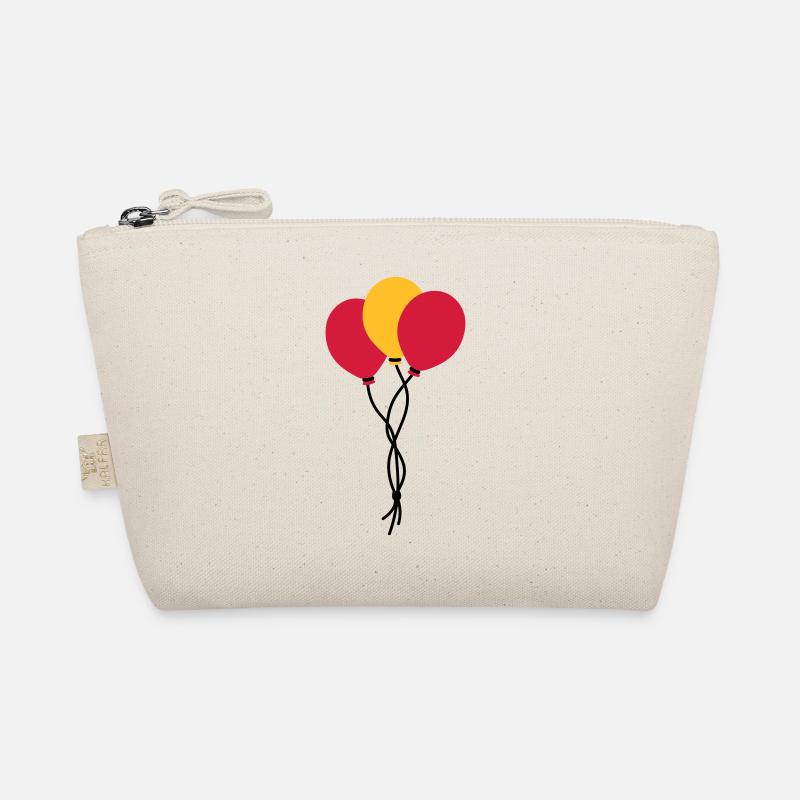 Drei Luftballons / three balloons / trois ballons Bio-Täschchen