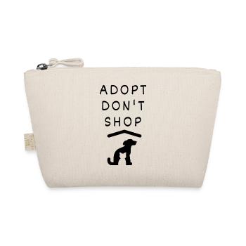 adopt, don´t shop - love of animals / pets - Organic Pouch - nature - Front
