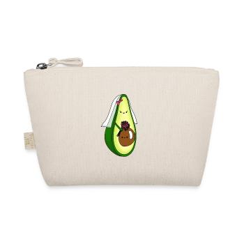Mariée enceinte avocat avec cadeau bébé bosse - Trousse biologique - nature - Devant