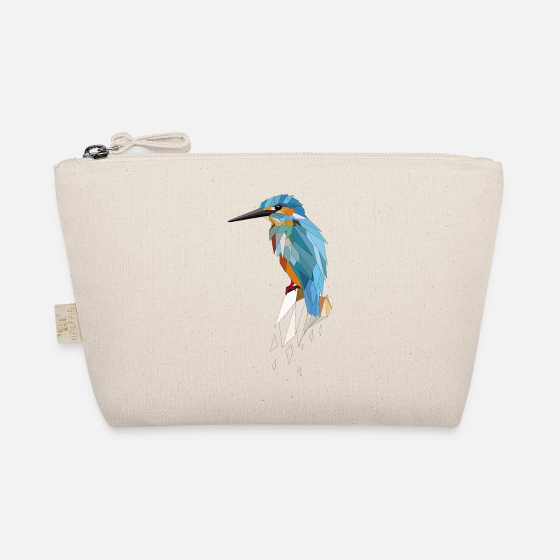 Eisvogel Polygon Bio-Täschchen