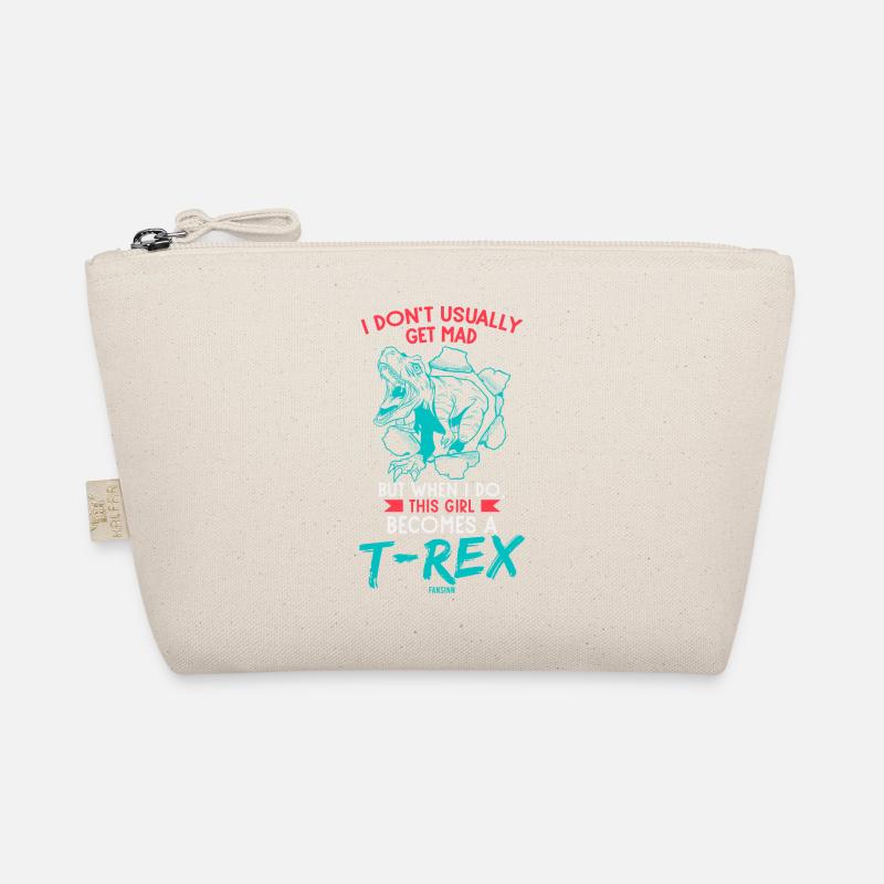T-Rex - Bio-Täschchen - Natur