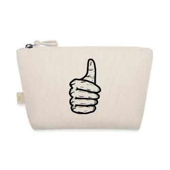 Thumb up - Organic Pouch - nature - Front