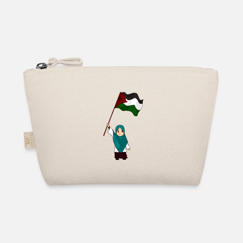 I SUPPORT THE PALESTINIAN CAUSE Organic Pouch