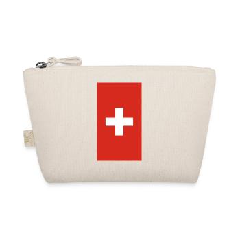 Telefon-Fall der Schweizer Flagge - Bio-Täschchen - Natur - Vorne