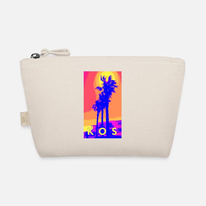 3 palm trees on Kos Organic Pouch