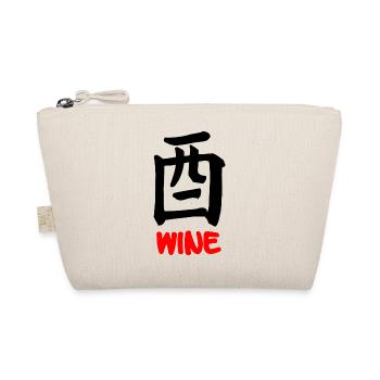 Wine kanji karakte - Organic Pouch - nature - Front