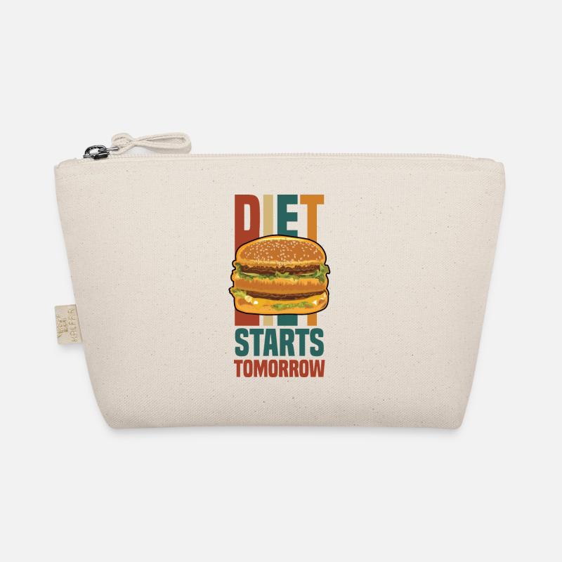diet starts tomorrow (burger) Organic Pouch
