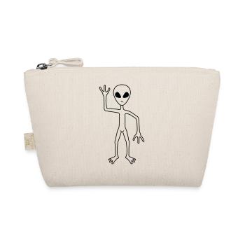 Welcome Alien waves friendly - Organic Pouch - nature - Front