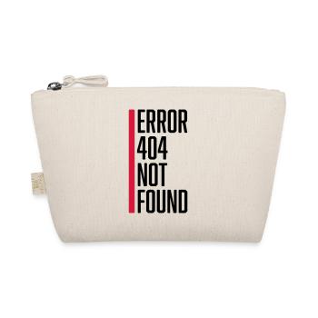 Error 404 not found - Organic Pouch - nature - Front