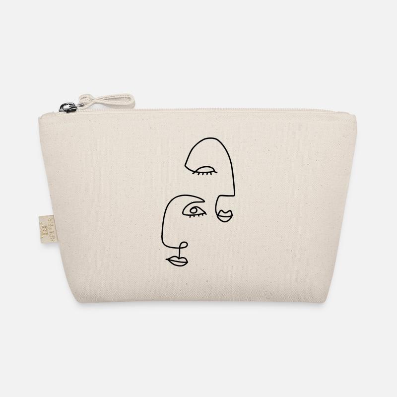 Line drawings abstract Organic Pouch
