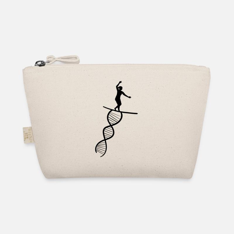 Slackline Tricklining Geschenk Slackliner - Bio-Täschchen - Natur