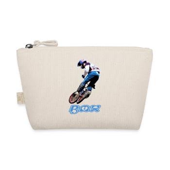bmx race racing mountain bike motocross - Organic Pouch - nature - Front