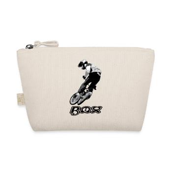 bmx race racing mountain bike motocross - Organic Pouch - nature - Front