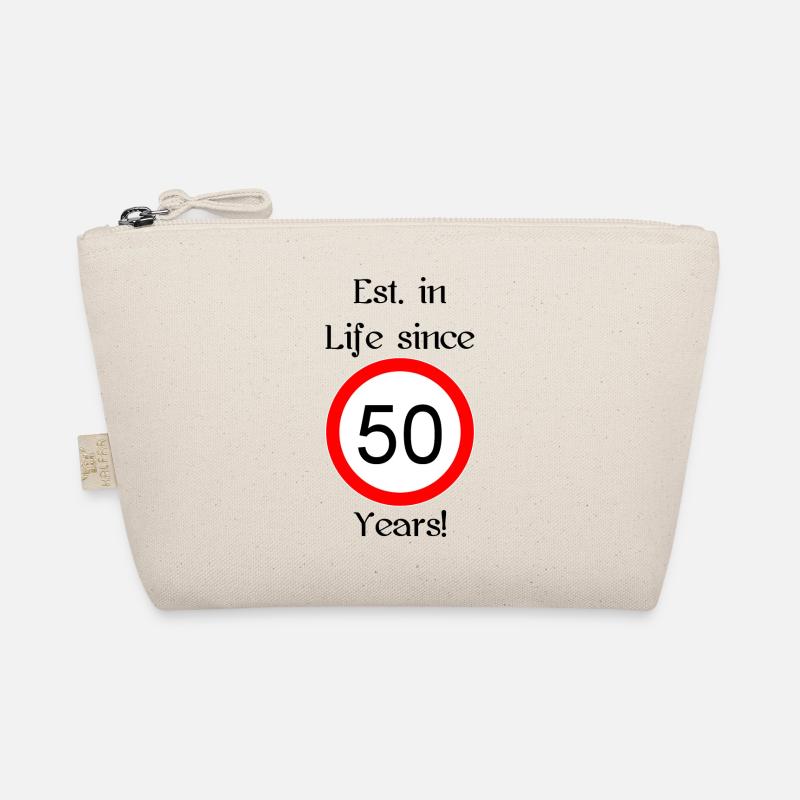 est i l 50 script noir engl - Trousse biologique - nature