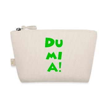 dumia minnie grün rand weiß - Bio-Täschchen - Natur - Vorne