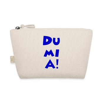 dumia minnie blau rand weiß - Bio-Täschchen - Natur - Vorne