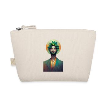 Smoking Jesus 2 - Bio-Täschchen - Natur - Vorne