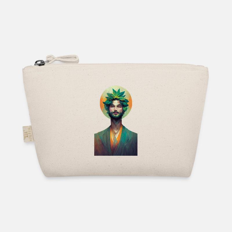 Smoking Jesus 2 - Bio-Täschchen - Natur