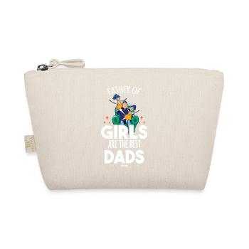 Father's Day Daughter Children Sisters - Organic Pouch - nature - Front