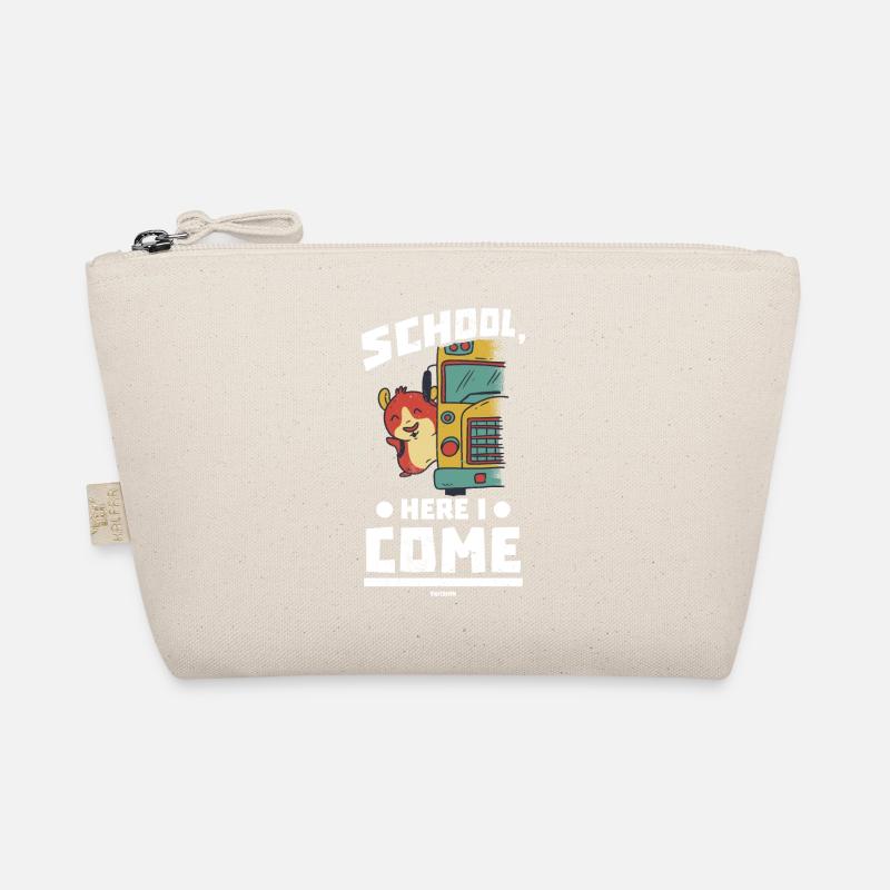 Kinder Schule Schulbus Einschulung Bio-Täschchen