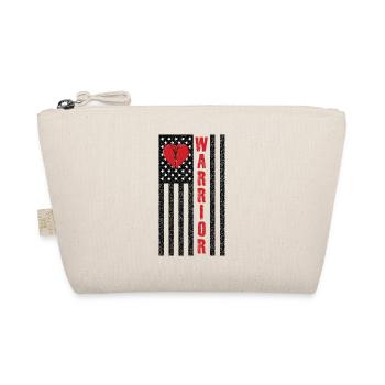 Open Heart Surgery Warrior - Organic Pouch - nature - Front