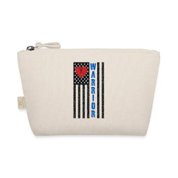 Open Heart Surgery Warrior - Organic Pouch - nature - Front