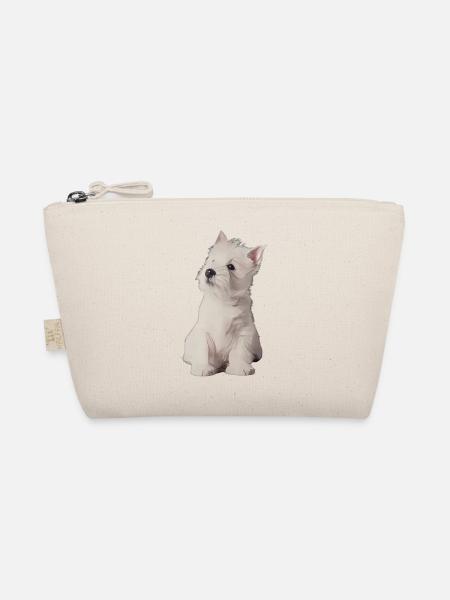 Westhighland White Terrier - Westie - Bio-Täschchen - Natur