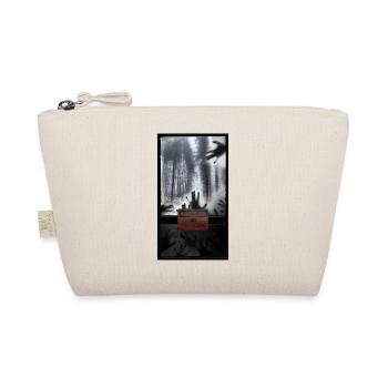 T-shirt creepy forest entering forbidden gift - Organic Pouch - nature - Front