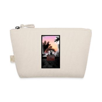 T-shirt creepy forest entering forbidden gift - Organic Pouch - nature - Front