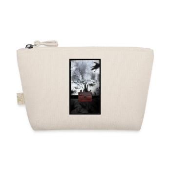 T-shirt creepy forest entering forbidden gift - Organic Pouch - nature - Front