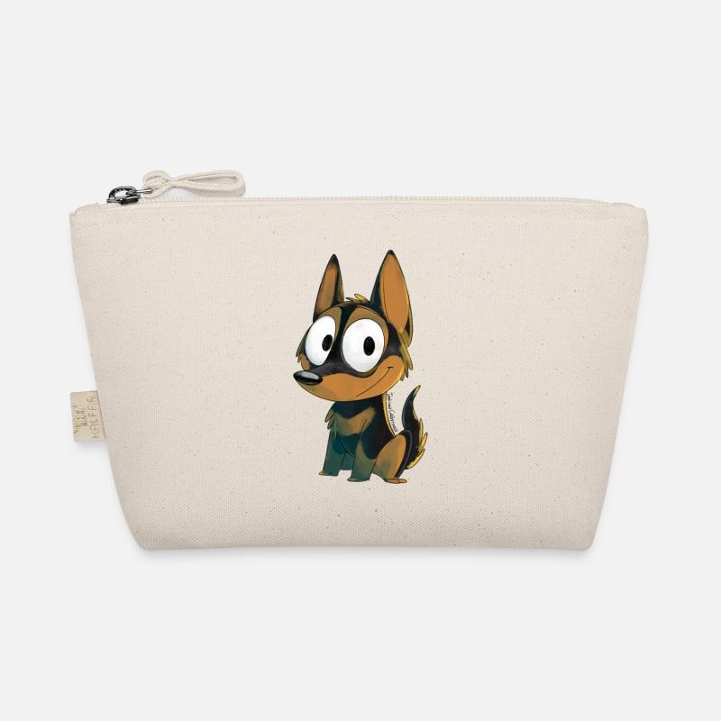 Black and tan Kelpie Organic Pouch