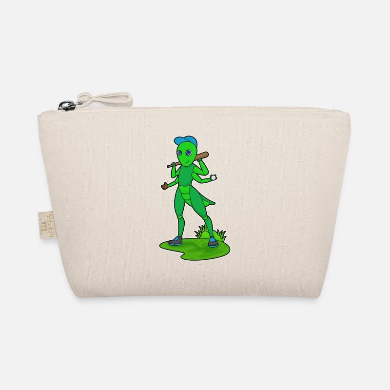 Caterpillar Baseball Baseball Bat Organic Pouch