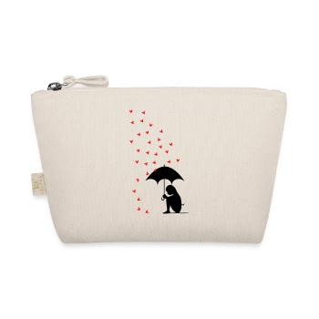 La pluie et les cœurs - Trousse biologique - nature - Devant