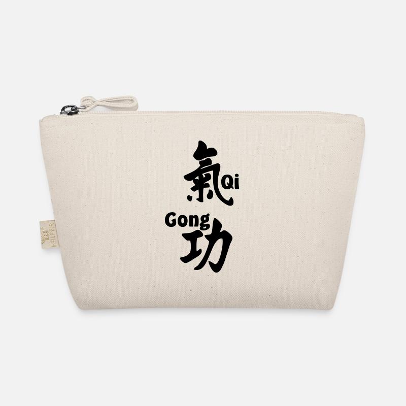 QI gong script avec texte vertical Trousse biologique