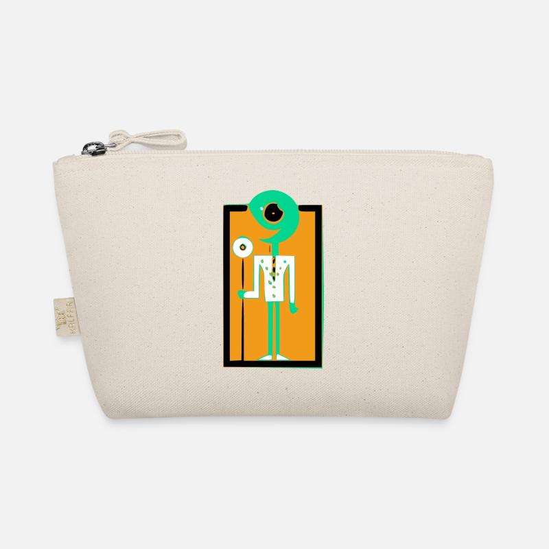 Ecko the alien with the flower Organic Pouch
