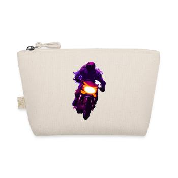 Motorcycle Fan Motorcross Motorcross Motorcyclists - Organic Pouch - nature - Front