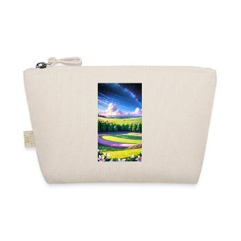 Landscape with 4 Areas, Generative AI - Organic Pouch - nature - Front