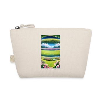 Landscape with 4 Areas, Generative AI - Organic Pouch - nature - Front