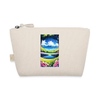 Landscape with 4 Areas, Generative AI - Organic Pouch - nature - Front