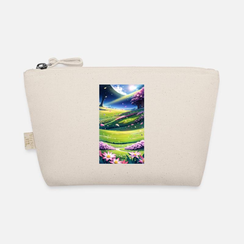 Landscape with 4 Areas, Generative AI Organic Pouch